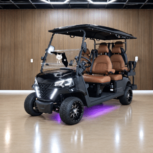 Boca EV Stallion Lowered Lithium 6-Seat Electric Cart